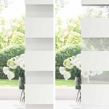 Зеброва щора 55x150 см Ширина на плата 50,9 см Полиестер