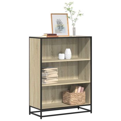 Шкаф за книги, дъб сонома, 80,5x35x107,5 см, ПДЧ