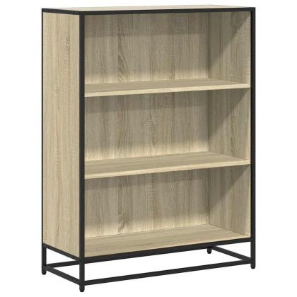 Шкаф за книги, дъб сонома, 80,5x35x107,5 см, ПДЧ