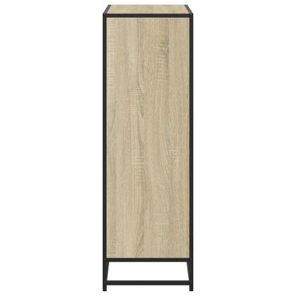 Шкаф за книги, дъб сонома, 80,5x35x107,5 см, ПДЧ