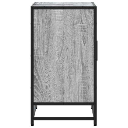 Шкаф за мивка в банята Grey Sonoma Инженерна дървесина