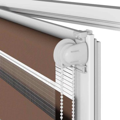 Зеброва щора 105x150 см Ширина на плата 100,9 см полиестер