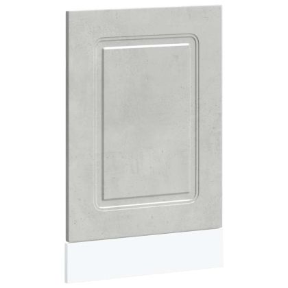 Панел за съдомиялна машина, Kalmar, бетонно сив, 45x1,5x57 см, инженерно дърво