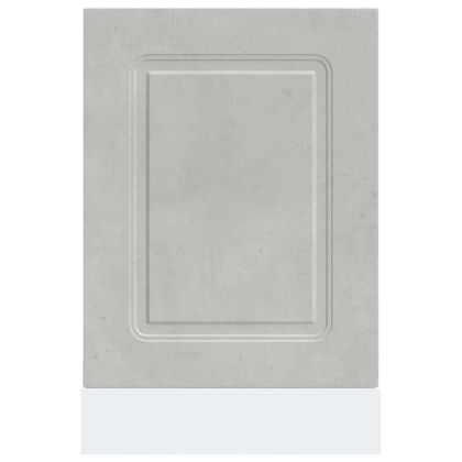 Панел за съдомиялна машина, Kalmar, бетонно сив, 45x1,5x57 см, инженерно дърво