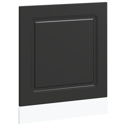 Панел за съдомиялна машина, Kalmar, черен, 60x1,5x57см, инженерно дърво