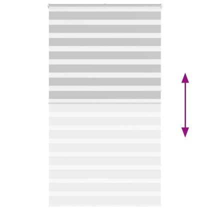 Зеброва щора 130x230 см ширина на плата 125,9 см полиестер