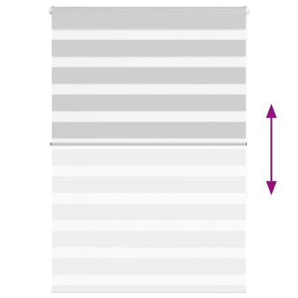 Зеброва щора 105x150 см Ширина на плата 100,9 см Полиестер