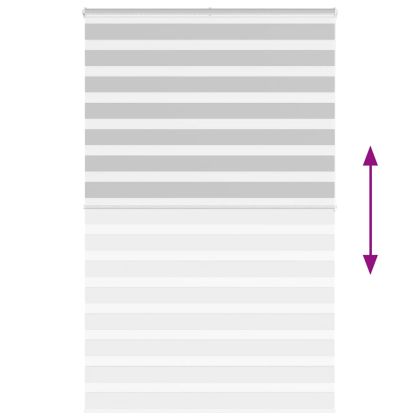 Зеброва щора 145x200 см Ширина на плата 140,9 см Полиестер