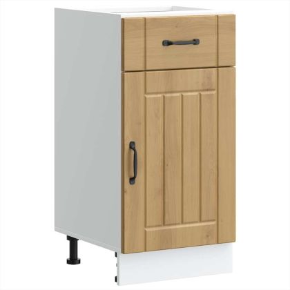 Кухненски шкаф Lucca, дъб артизан, инженерно дърво