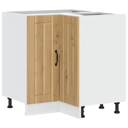 Кухненски ъглов шкаф Lucca, дъб артизан, инженерно дърво