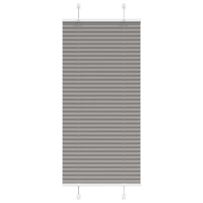 Плисирана щора Антрацит 65x100 cm Ширина на плата 64,4 cm