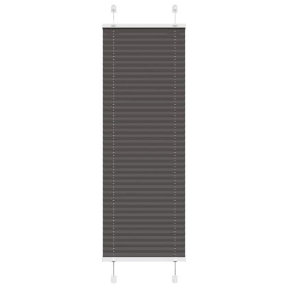 Плисирана щора черна 45x150 cm Ширина на плата 44,4 cm