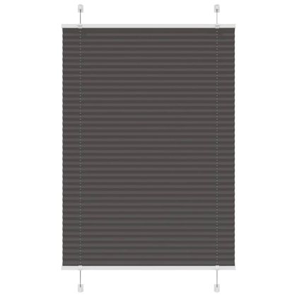 Плисирана щора черна 100x100 cm Ширина на плата 99,4 cm