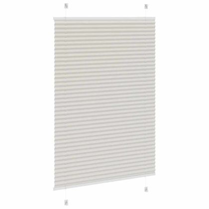 Плисирана щора Светло сиво 95x150 cm Ширина на плата 94,4 cm