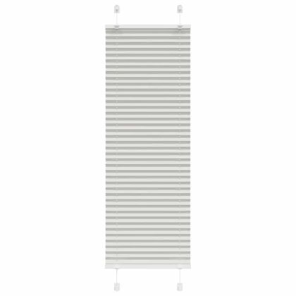 Плисирана щора Светло сиво 45x100 cm Ширина на плата 44,4 cm