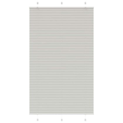 Плисирана щора Светло сиво 115x200 cm Ширина на плата 114,4 cm