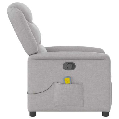 Масажен стол за лежанка Cloud Grey Fabric