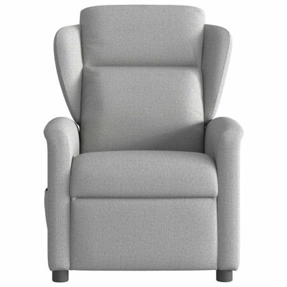 Recliner Chair Cloud Grey Fabric
