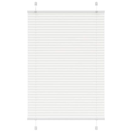 Плисирана щора бяла 85x100 cm Ширина на плата 84,4 cm Полиестер