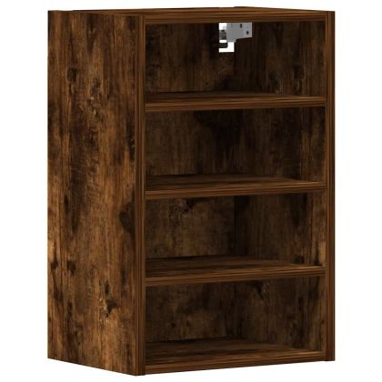 Висящ шкаф "Рига" опушен дъб 40x29,5x60 см Инженерно дърво