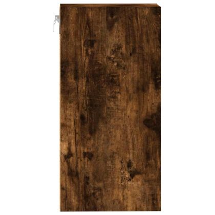 Висящ шкаф "Рига" опушен дъб 40x29,5x60 см Инженерно дърво