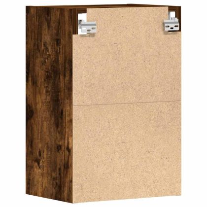 Висящ шкаф "Рига" опушен дъб 40x29,5x60 см Инженерно дърво