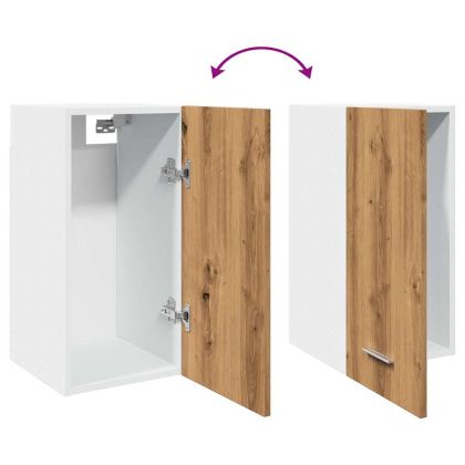 Висящ шкаф "Lyon", дъб Artisan, 30x31x60 см, инженерно дърво