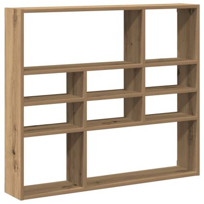 стенна етажерка Artisan Oak 90x16x78 cm Инженерна дървесина