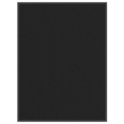 Изтривалка, черна, 80х120 см