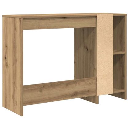 Бюро, дъб артизан, 102,5x35x75 см, инженерно дърво