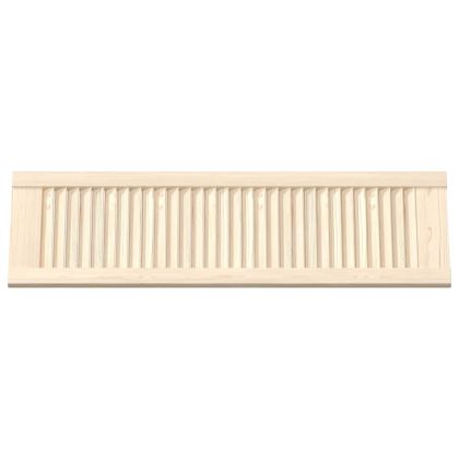 Врата на шкафа с извит дизайн 99x29,5 cm масивна дървесина бор