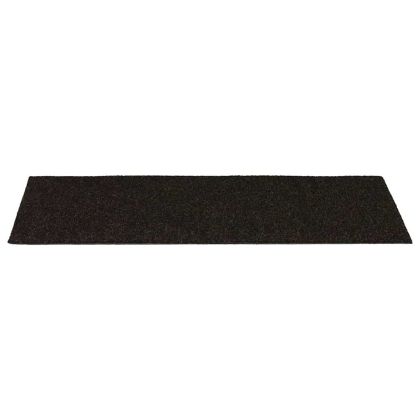 Изтривалки за стълби, самозалепващи се, 30 бр., 60x25 см, тъмнокафяви, правоъгълни