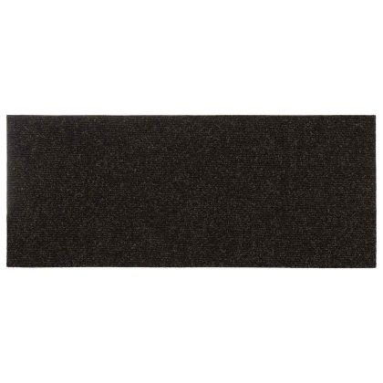 Изтривалки за стълби, самозалепващи се, 30 бр., 60x25 см, тъмнокафяви, правоъгълни