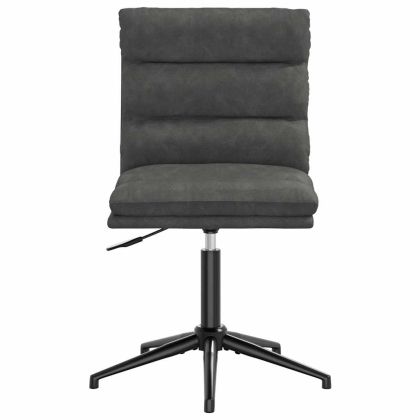 Трапезен стол, черен, изкуствена кожа