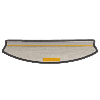 Изтривалки за стълби, 30 бр., 65x24x4 см, тъмносиви, полукръгли, големи