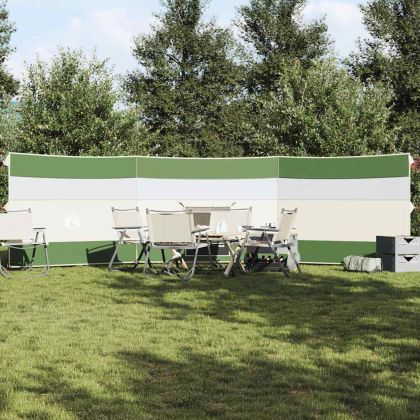 Camping Windbreak Green 508x130 cm Водоустойчив