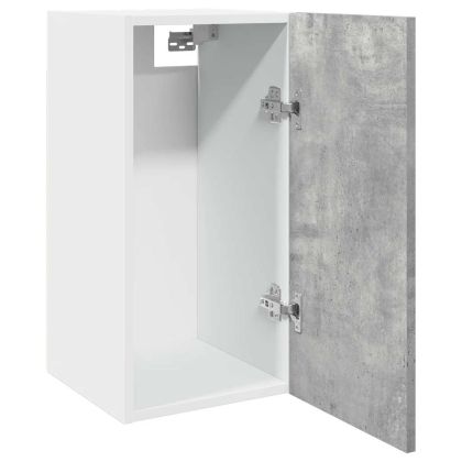 Висящ шкаф "Lyon", бетонно сив, 30x31x60 см, инженерно дърво