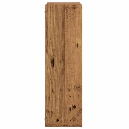 Wall Cube Shelves 2 бр. старо дърво 50x15x50 cm