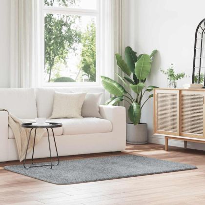 Шаги килим с дълъг косъм, NAVARRA, сребристо сив, 120x170 см