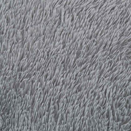 Шаги килим с дълъг косъм, NAVARRA, сребристо сив, 120x170 см