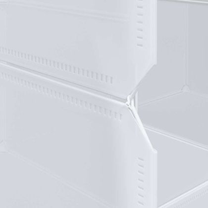 Органайзер за съхранение на кубчета с 16кубчета и висящи пръчки