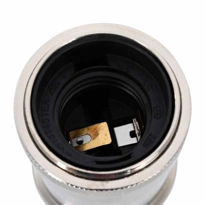 Лампи 2 бр. сатениран никел E27