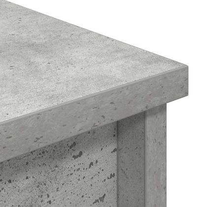Висок шкаф, Бетонно сиво, 50x35x180 cм инженерно дърво