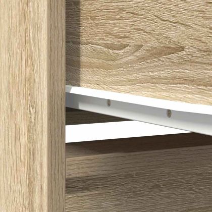 Висок шкаф, сонома дъб, 29,5x34x119,5 см инженерно дърво