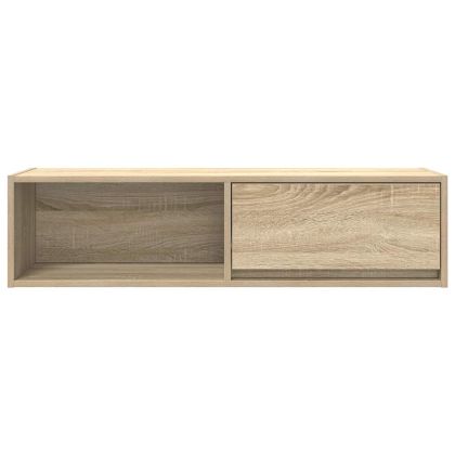 ТВ шкаф, сонома дъб, 100x31x25,5 см, инженерно дърво