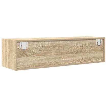 ТВ шкаф, сонома дъб, 100x31x25,5 см, инженерно дърво