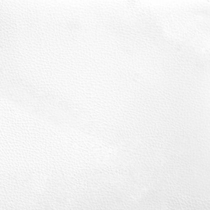 Трапезни столове, 6 бр, бели, изкуствена кожа