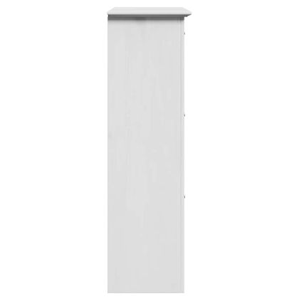 vidaXLL стелаж за обувки "BODO" White 80x35x118 cm