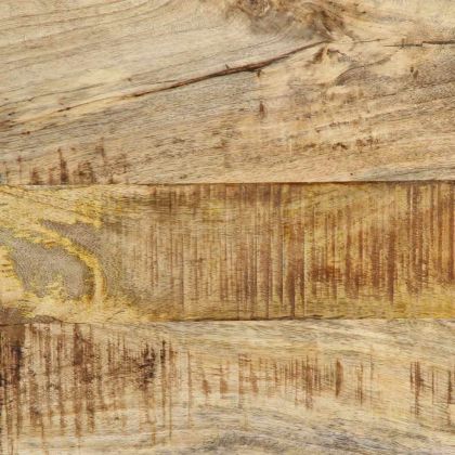 табла за глава 140 cm масивно дърво манго и желязо