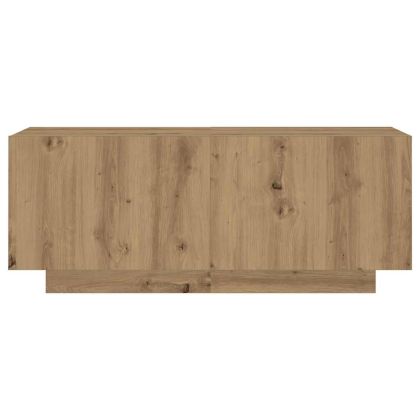 ТВ шкаф с LED осветление Дъб Artisan 300x35x40 cm